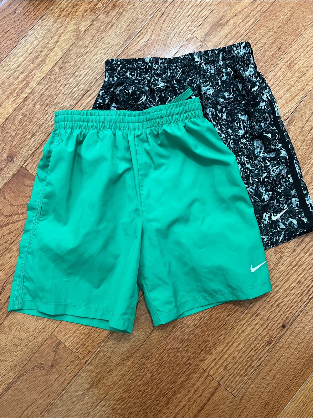 2 x Nike Kids Athletic Shorts sold together